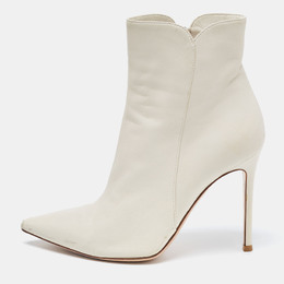 Gianvito Rossi: Белые ботинки 