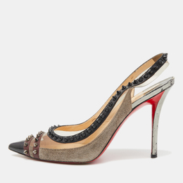 Christian Louboutin: Многоцветные туфли 