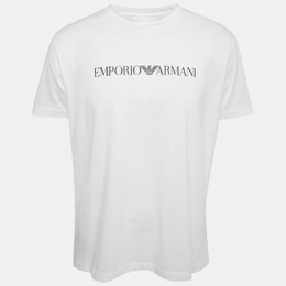 Emporio Armani: Белая футболка 