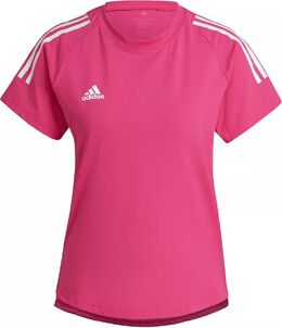 Adidas: Розовая майка 