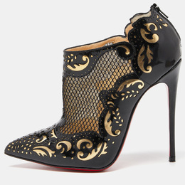 Christian Louboutin: Чёрные ботинки 