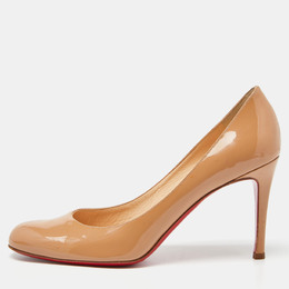 Christian Louboutin: Бежевые туфли 