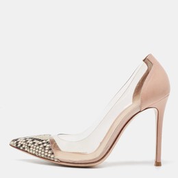 Gianvito Rossi: Розовые туфли  Plexi