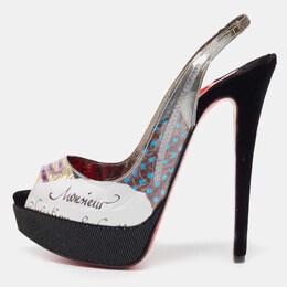 Christian Louboutin: Многоцветные сандалии 