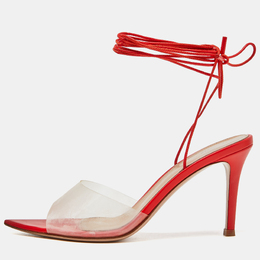 Gianvito Rossi: Красные сандалии  Poppy