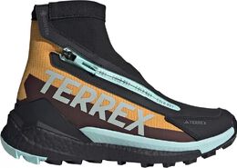 Adidas: Жёлтые ботинки  Terrex Free Hiker