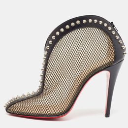 Christian Louboutin: Чёрные ботинки 