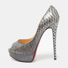 Christian Louboutin: Двухцветные туфли 