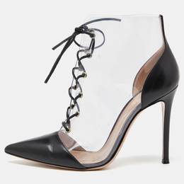 Gianvito Rossi: Чёрные ботинки  Helmut