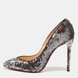 Christian Louboutin: Многоцветные туфли  Pigalle