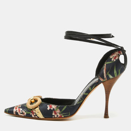 Casadei: Чёрные туфли  Floral