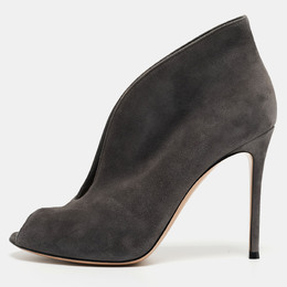 Gianvito Rossi: Ботинки  Vamp