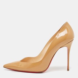 Christian Louboutin: Бежевые туфли 