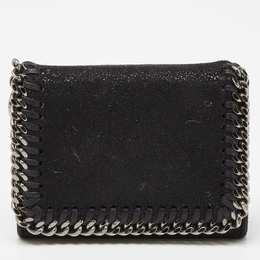 Stella McCartney: Чёрный кошелёк  Falabella