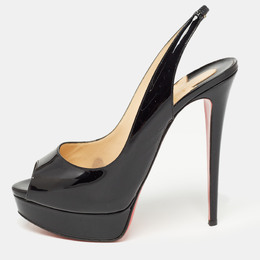 Christian Louboutin: Чёрные туфли