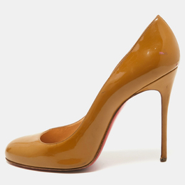 Christian Louboutin: Бежевые туфли 