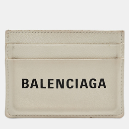 Balenciaga: Белый картхолдер