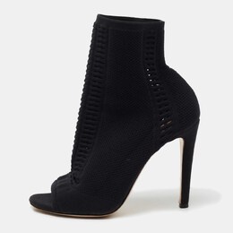 Gianvito Rossi: Чёрные ботинки 