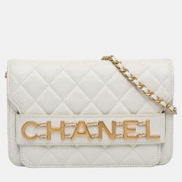 Chanel: Белый кошелёк 