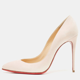 Christian Louboutin: Светлые туфли  Pigalle