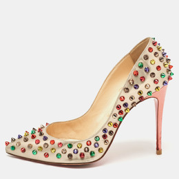 Christian Louboutin: Многоцветные туфли  Pigalle