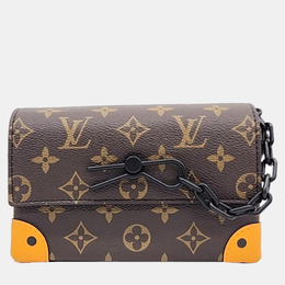 Louis Vuitton: Коричневый кошелёк