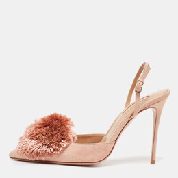 Aquazzura: Розовые туфли 