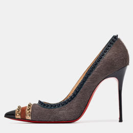 Christian Louboutin: Многоцветные туфли 