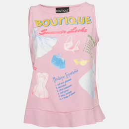 Boutique Moschino: Розовый топ 