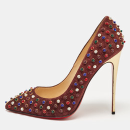 Christian Louboutin: Фиолетовые туфли 