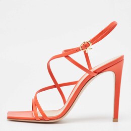 Gianvito Rossi: Красные сандалии  Poppy