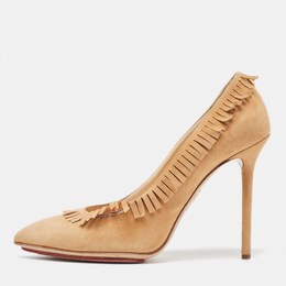 Charlotte Olympia: Бежевые туфли 