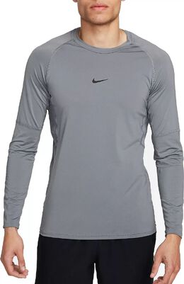 Nike: Футболка  Dri FIT с длинным рукавом