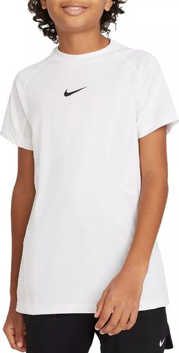 Nike: Рубашка  Dri FIT с коротким рукавом