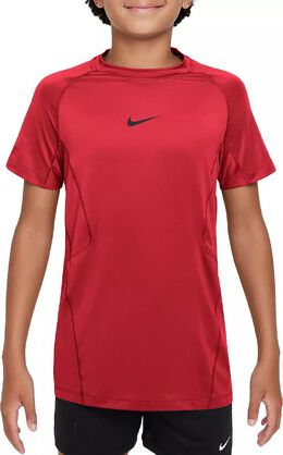 Nike: Рубашка  Dri FIT с коротким рукавом