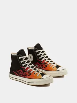 CONVERSE: Чёрные кеды  Chuck 70