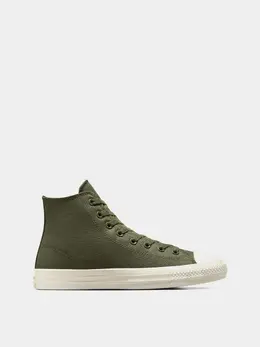 CONVERSE: Зелёные кеды  Chuck Taylor All Star