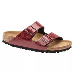 Birkenstock: Бордовые сандалии  Arizona