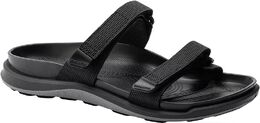 Birkenstock: Чёрные сандалии  Birko Flor