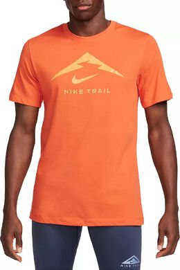 Nike: Футболка  Dri FIT Trail с коротким рукавом