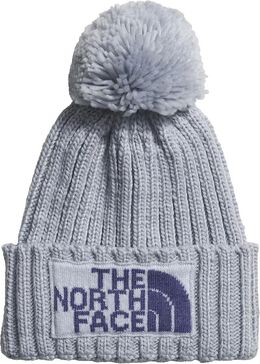 The North Face: Голубая шапка 