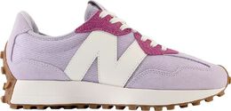 New Balance: Фиолетовые туфли  327