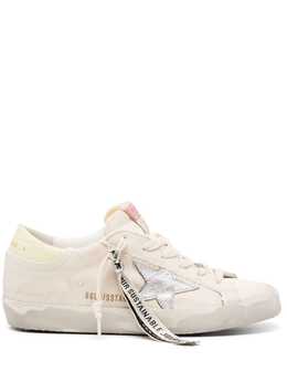 Golden Goose: Белые кроссовки  Super Star