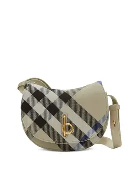 Burberry: Чёрная сумка 