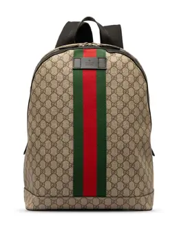 Gucci Pre-Owned: Бежевый рюкзак 