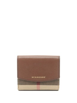 Burberry Pre-Owned: Коричневый кошелёк