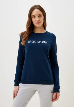 Le Coq Sportif: Синий свитшот 