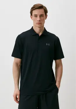 Under Armour: Чёрное поло 