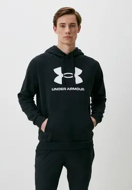 Under Armour: Чёрная толстовка 