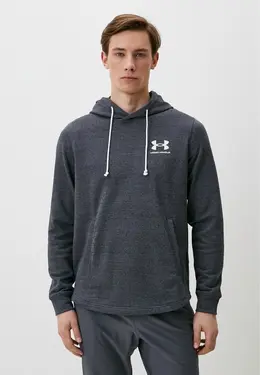 Under Armour: Серая толстовка 